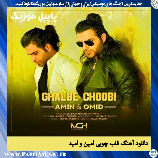 دانلود آهنگ قلب چوبی از امین و امید