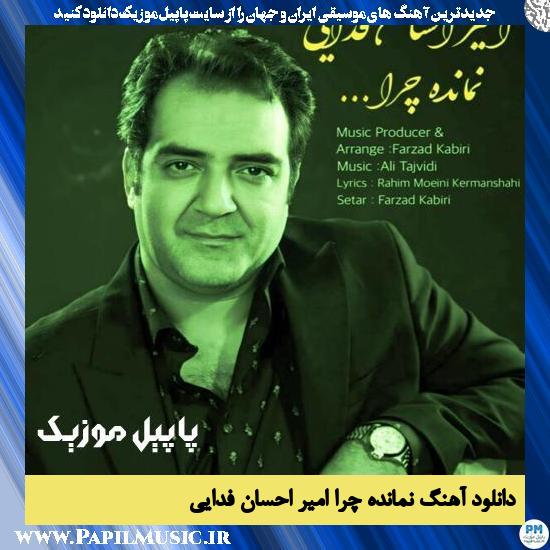 دانلود آهنگ نمانده چرا از امیر احسان فدایی