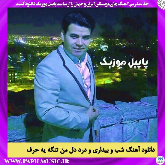 Bidel Borzoei Shabo Bidario Dard Dele Man Tange Ye Harf دانلود آهنگ شب و بیداری و درد دل من تنگه یه حرف از بیدل برزویی