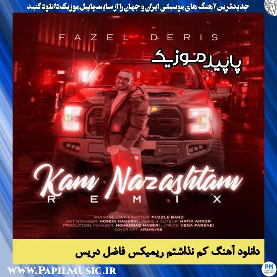 دانلود آهنگ کم نذاشتم (ریمیکس) از فاضل دریس
