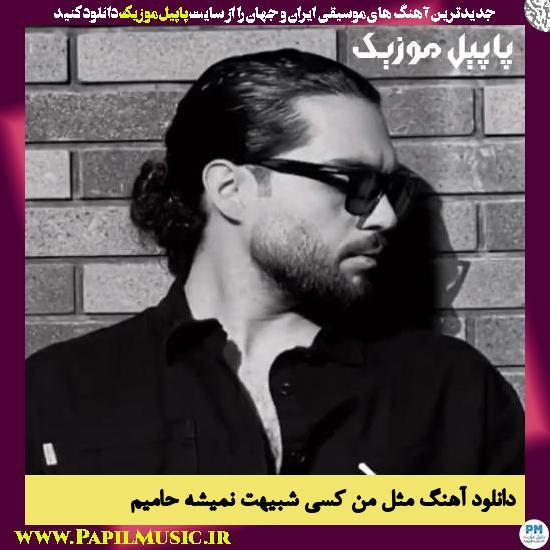 Haamim Mesle Man Kasi Shabihet Nemishe دانلود آهنگ مثل من کسی شبیهت نمیشه از حامیم