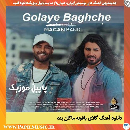 Macan Band Golaye Baghche دانلود آهنگ گلای باغچه از ماکان بند