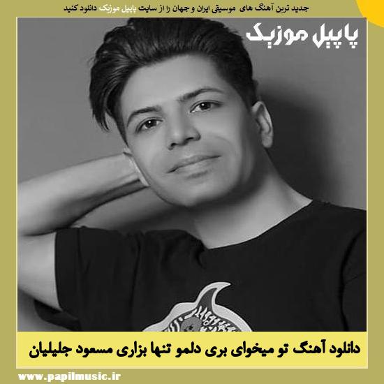 Masoud Jalilian To Mkhay Beri دانلود آهنگ تو میخوای بری دلمو تنها بزاری از مسعود جلیلیان