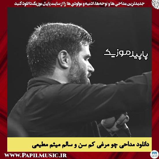 دانلود مداحی چو مرغی کم سن و سالم از میثم مطیعی