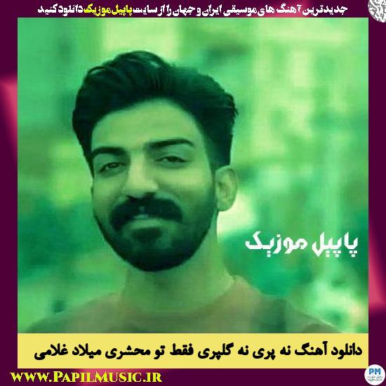دانلود آهنگ نه پری نه گلپری فقط تو محشری از میلاد غلامی 1 Milad Gholami Na Pari Na Golpari دانلود آهنگ نه پری نه گلپری فقط تو محشری از میلاد غلامی
