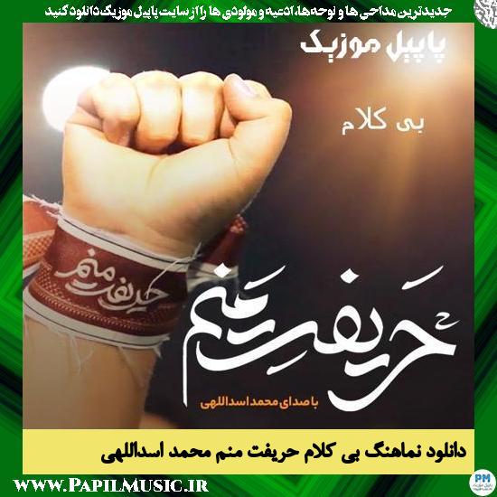 دانلود نماهنگ بی کلام حریفت منم از محمد اسداللهی