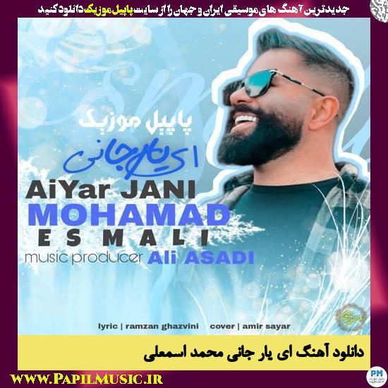 دانلود آهنگ ای یار جانی از محمد اسمعلی 1 Mohammad Esmali Ey Yare Jani دانلود آهنگ ای یار جانی از محمد اسمعلی
