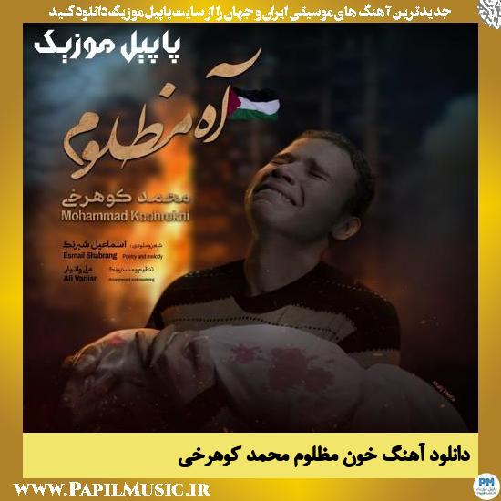 دانلود آهنگ خون مظلوم از محمد کوهرخی