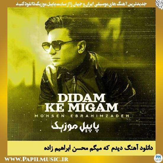 دانلود آهنگ دیدم که میگم از محسن ابراهیم زاده