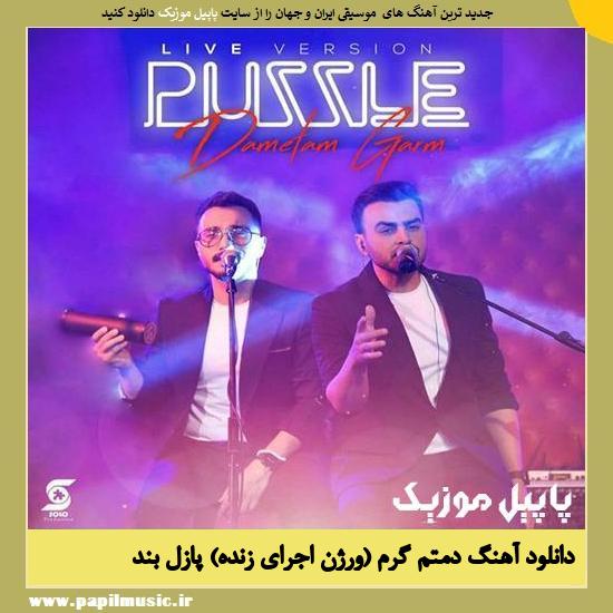 Puzzle Band Dametam Garm (Live Version) دانلود آهنگ دمتم گرم (ورژن اجرای زنده) از پازل بند