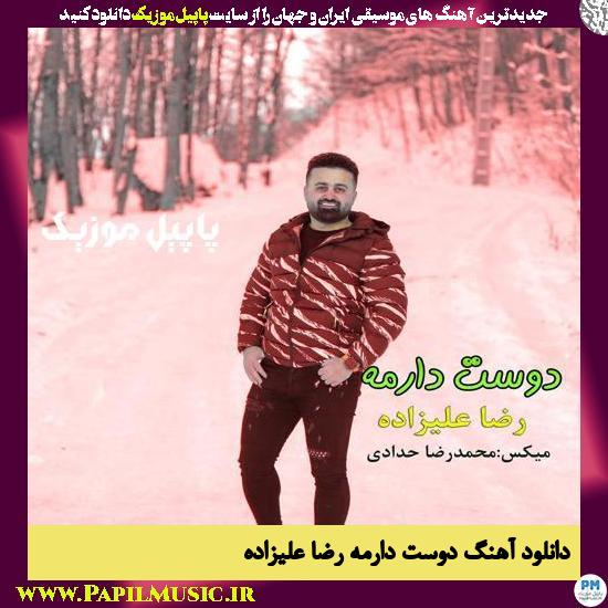 دانلود آهنگ دوست دارمه از رضا علیزاده