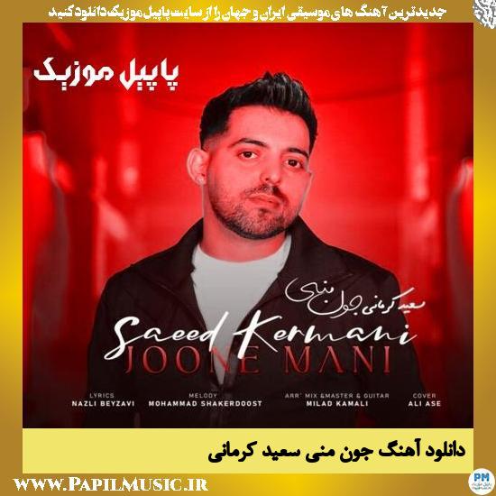 دانلود آهنگ جون منی از سعید کرمانی 1 دانلود آهنگ جون منی از سعید کرمانی